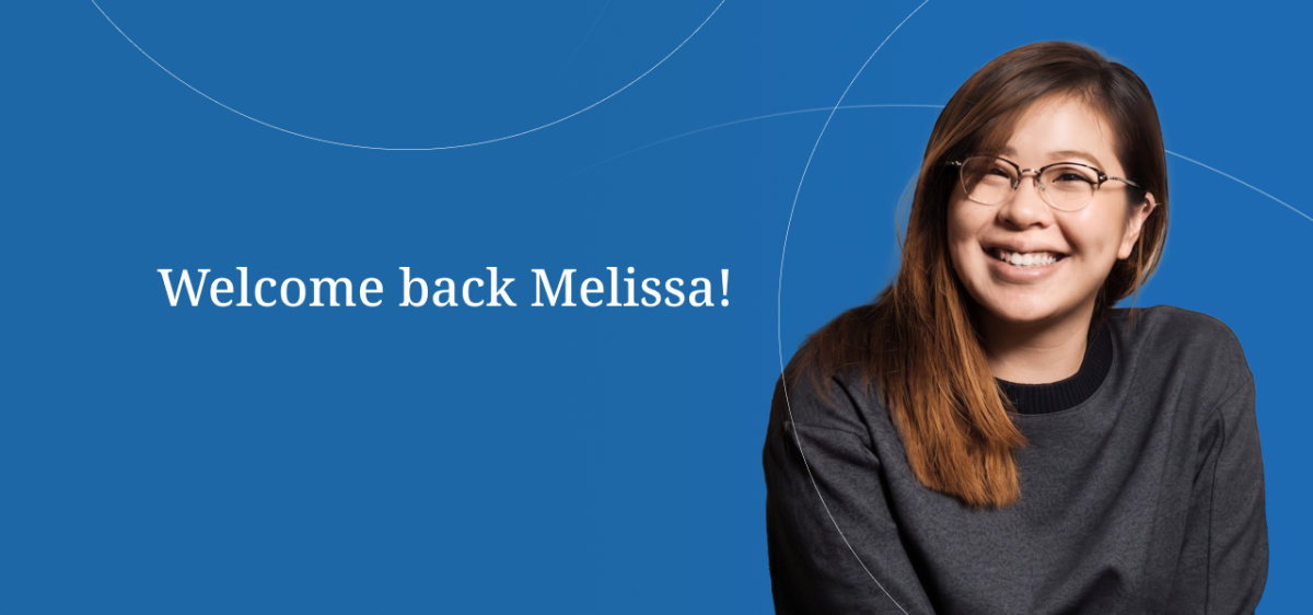 Welcome back Melissa!